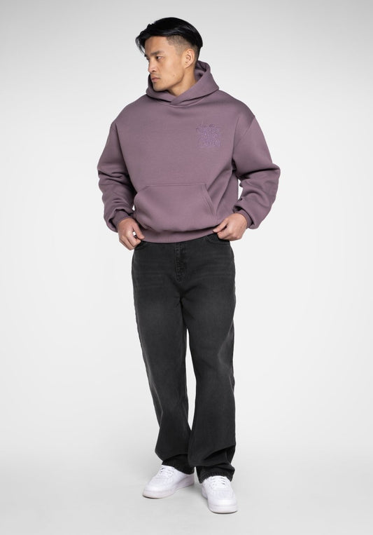 Oversize Hoodie Store Edition - Dusty Rose (Flieder) – Hoodies von Straight Outta Cotton