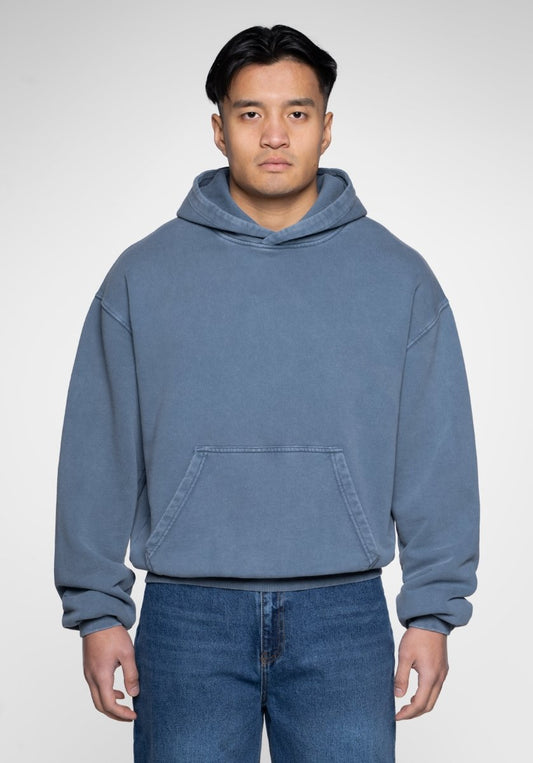Oversize Hoodie Vintage Washed - Blue (Bleu) – Hoodies de Straight Outta Cotton