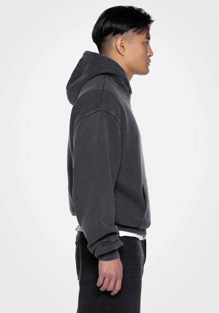 Oversize Hoodie Vintage Washed - Grey (Grau) – Hoodies von Straight Outta Cotton
