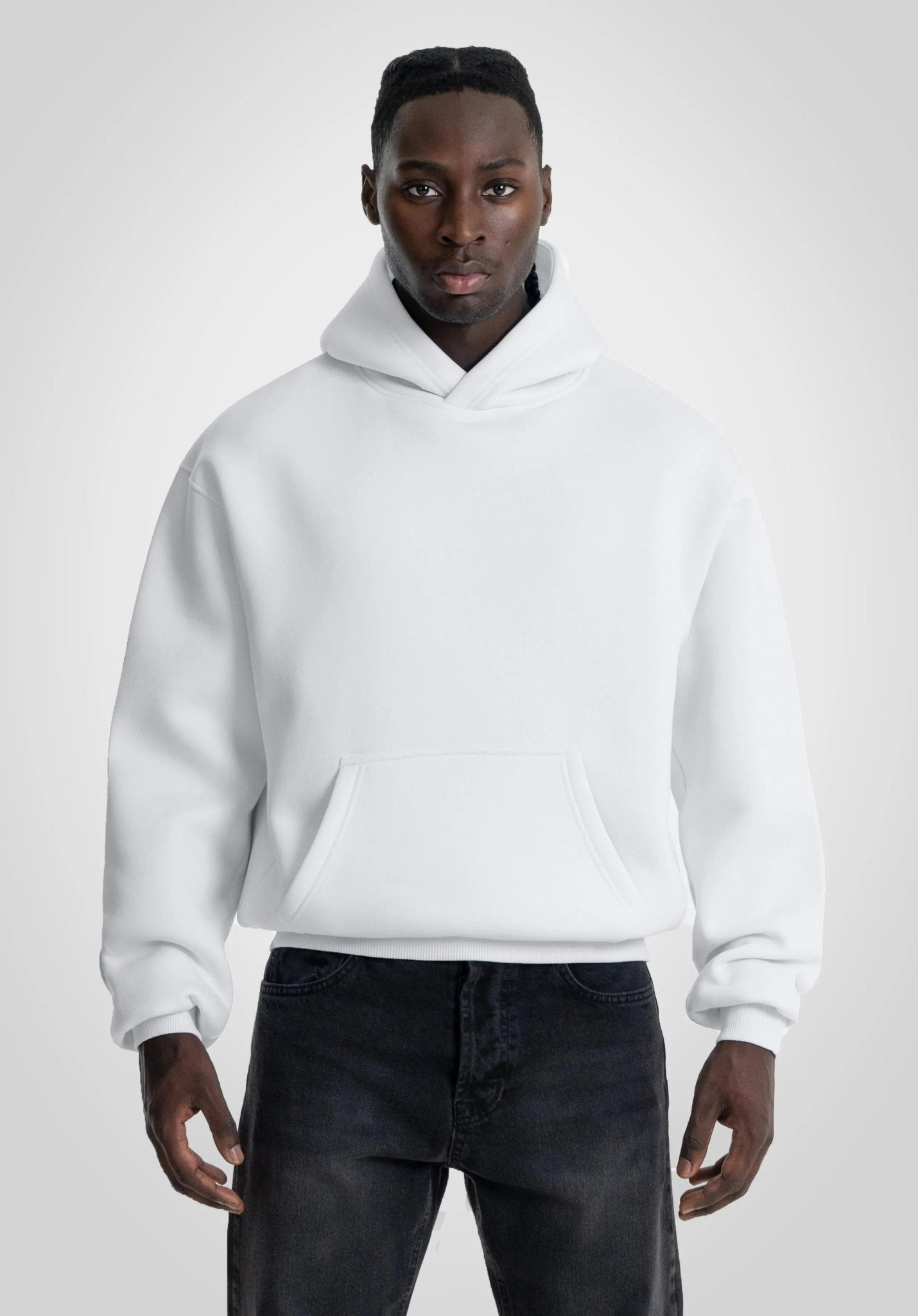 Oversize Hoodie - White () – Hoodies von Straight Outta Cotton