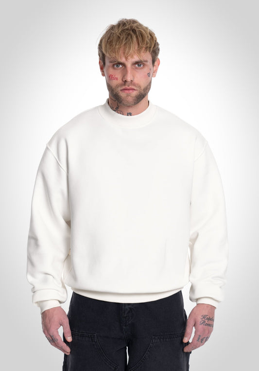 Oversize Sweater - Off White () – Oversize Sweater von Straight Outta Cotton