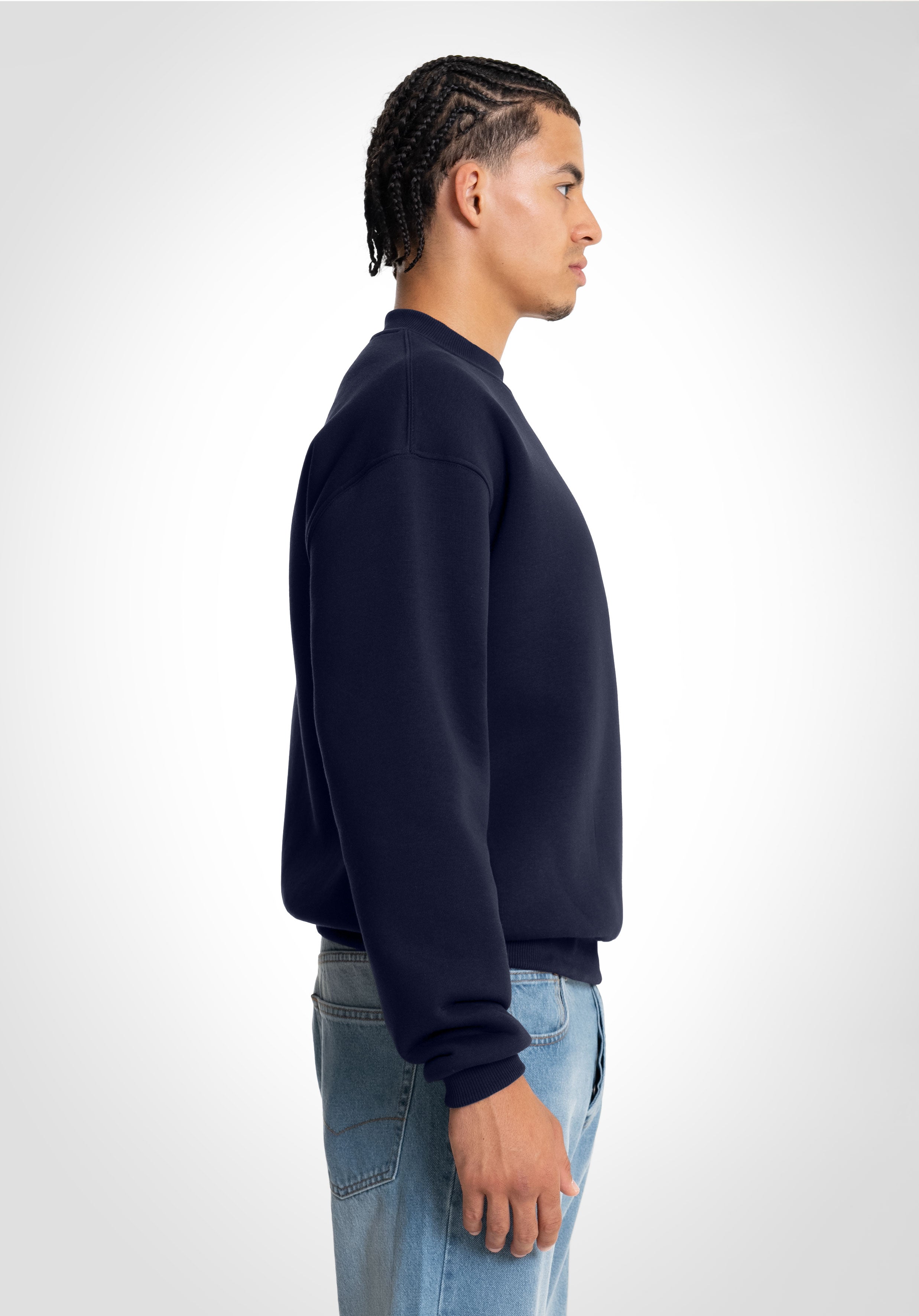 Oversize Sweater - Slate Navy