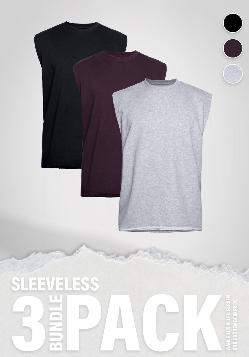 Sleeveless 3er Pack () – von Straight Outta Cotton