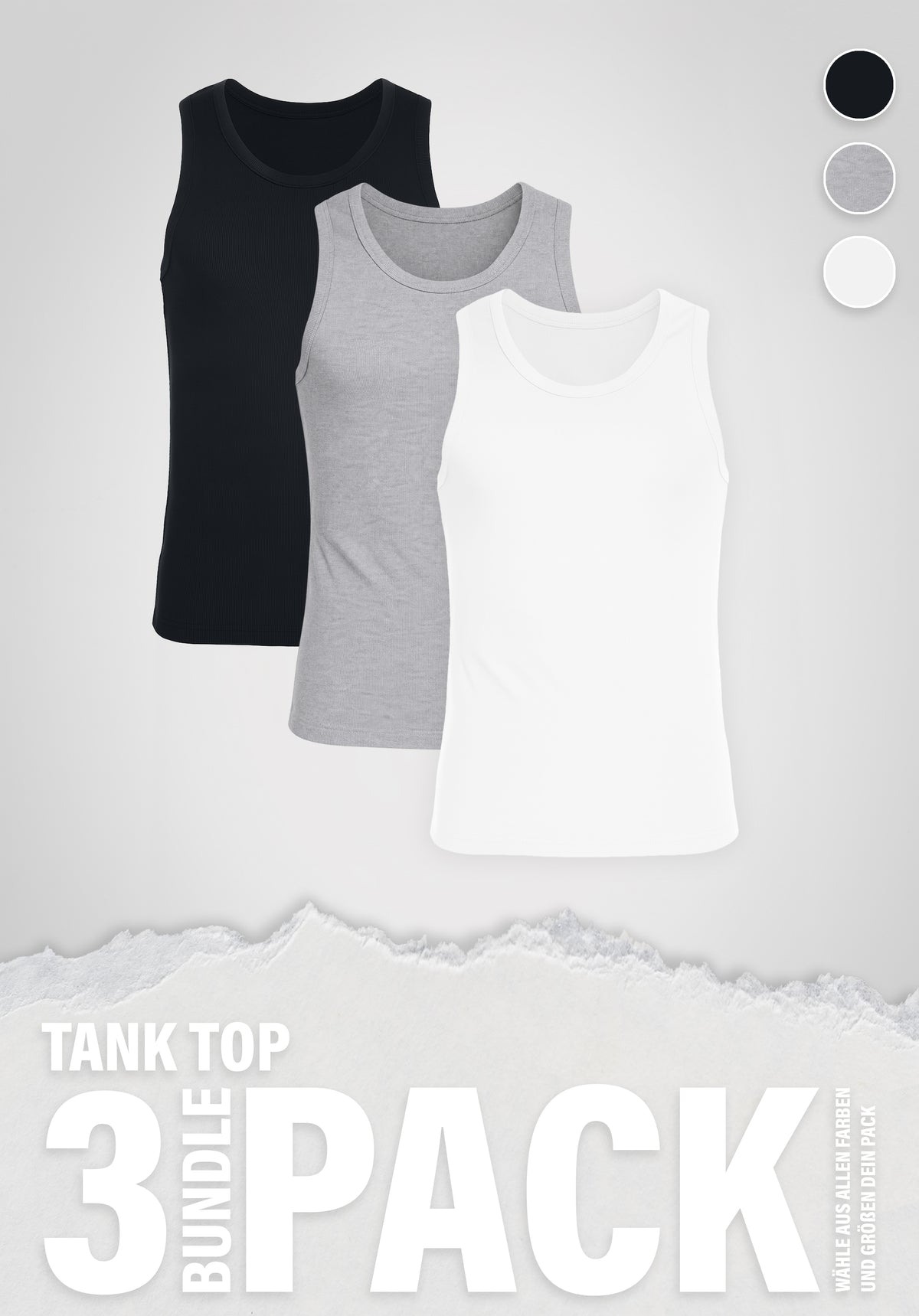 Tank Top 3er Pack