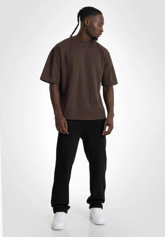 Straight Leg Jogger - Black (Schwarz) – von Straight Outta Cotton