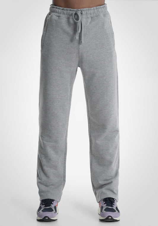 Straight Leg Jogger - Melange Grey (Grau) – von Straight Outta Cotton
