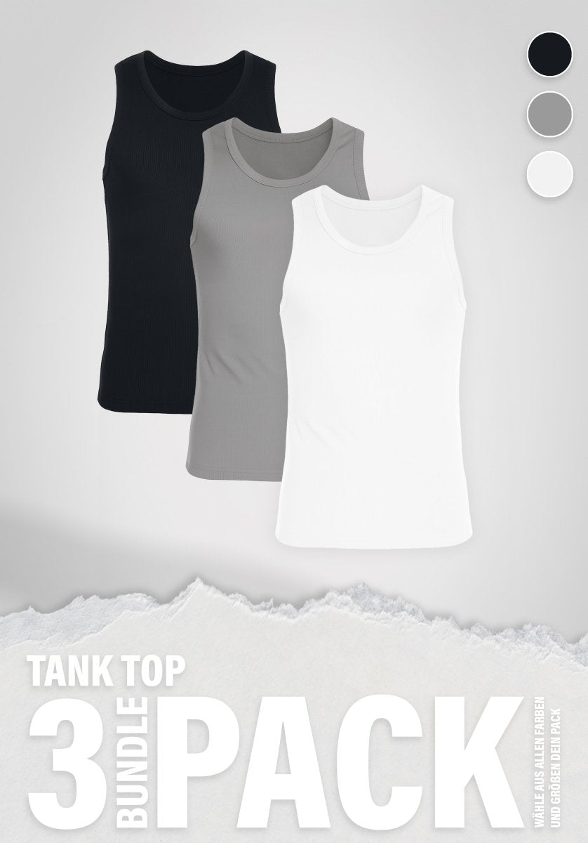 Tank Top 3er Pack () – Custom Bundle von Straight Outta Cotton