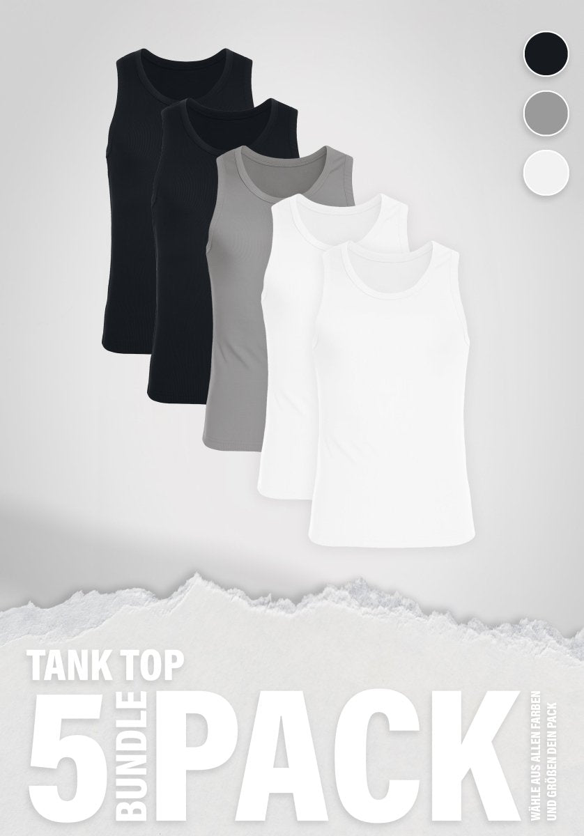 Tank Top 5er Pack () – Custom Bundle von Straight Outta Cotton