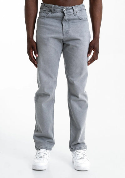 5 Pocket Grey Denim - Bleached straight-outta-cotton.com