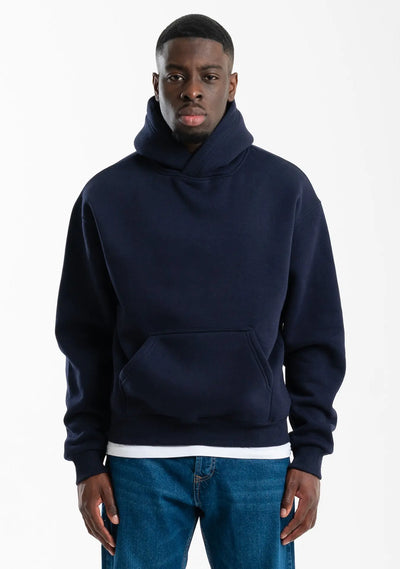Oversize Hoodie -  Slate Navy Straight Outta Cotton