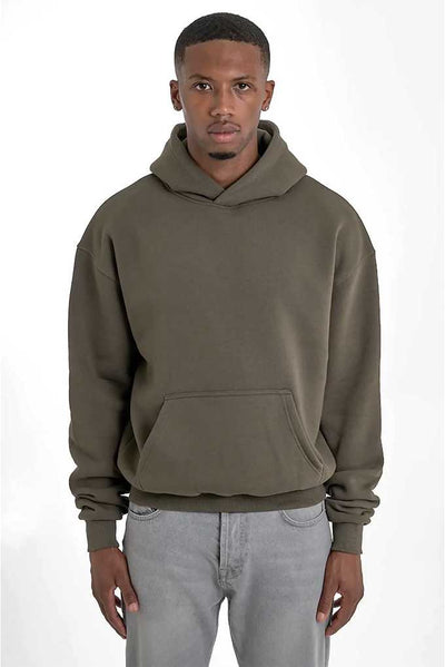 Oversize Hoodie - Olive Straight Outta Cotton