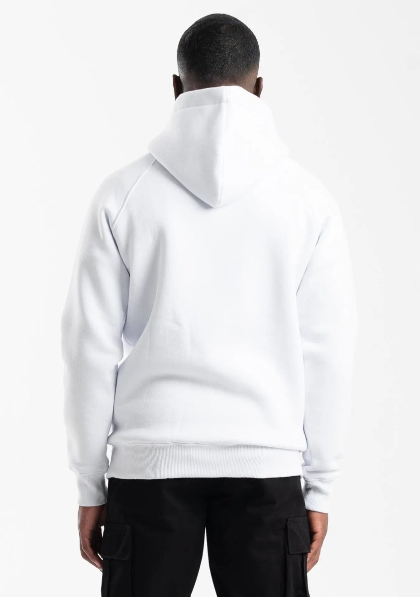 Basic Hoodie - White straight-outta-cotton.com