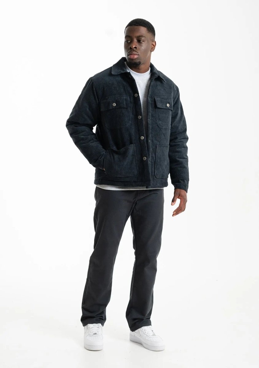 Cordjacke - Anthra straight-outta-cotton.com