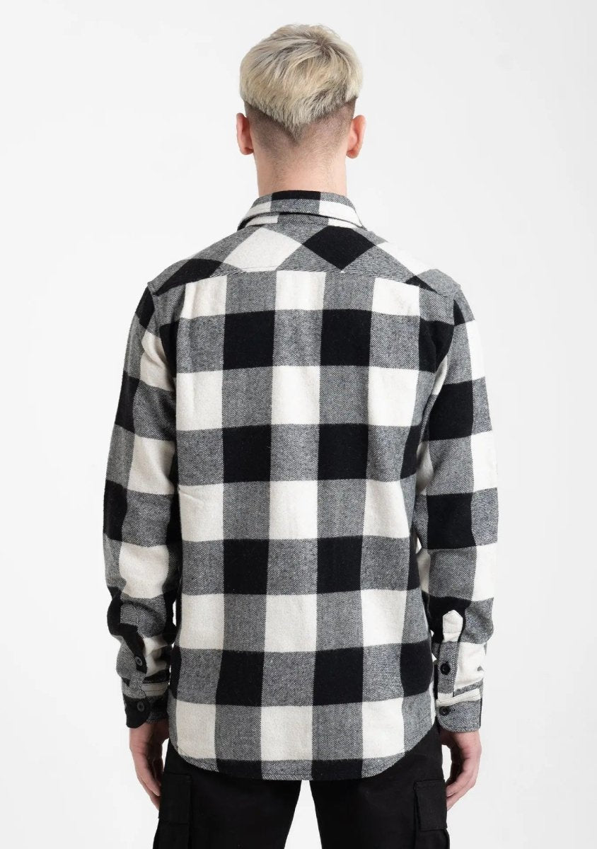 Heavy Flanellhemd - Off White Straight Outta Cotton